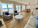 Living Area - Gulf Views - Sleeper Sofa